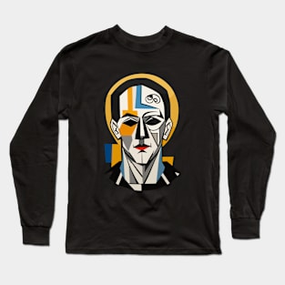 Portrait of Serial Killer Long Sleeve T-Shirt